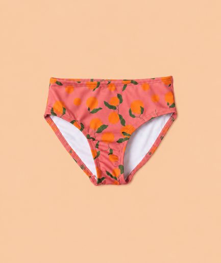 Braguita Bikini UPF50+ Naranjas rosa